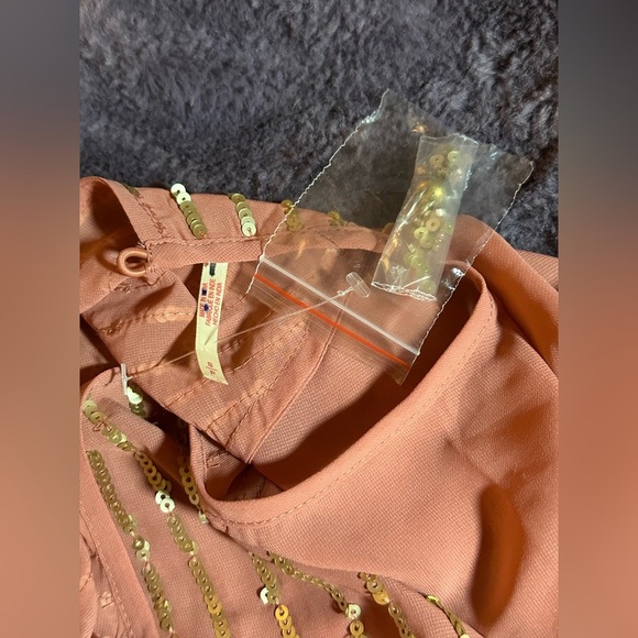 NWOT FREE PEOPLE Mint Julep Mini Dress Pink Small - Picture 9 of 9